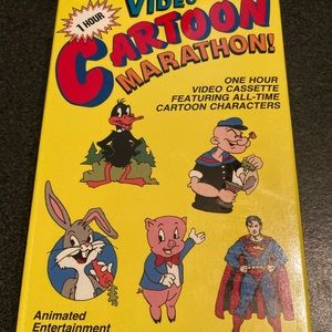 Video cartoon marathon new never opened VHS